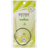 Knitter's Pride-Bamboo Fixed Circular Needles 16"