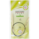 Knitter's Pride-Bamboo Fixed Circular Needles 16"