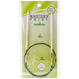 Knitter's Pride-Bamboo Fixed Circular Needles 24"