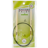 Knitter's Pride-Bamboo Fixed Circular Needles 24"