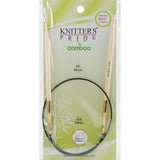 Knitter's Pride-Bamboo Fixed Circular Needles 24"