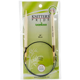 Knitter's Pride-Bamboo Fixed Circular Needles 24"