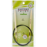 Knitter's Pride-Bamboo Fixed Circular Needles 32"