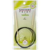 Knitter's Pride-Bamboo Fixed Circular Needles 40"