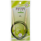 Knitter's Pride-Bamboo Fixed Circular Needles 40"