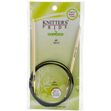 Knitter's Pride-Bamboo Fixed Circular Needles 40"