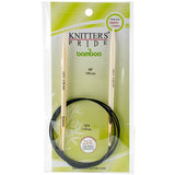 Knitter's Pride-Bamboo Fixed Circular Needles 40"