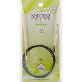 Knitter's Pride-Bamboo Fixed Circular Needles 40"