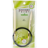 Knitter's Pride-Bamboo Fixed Circular Needles 40"