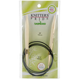 Knitter's Pride-Bamboo Fixed Circular Needles 40"