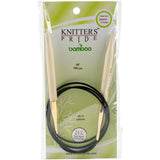 Knitter's Pride-Bamboo Fixed Circular Needles 40"