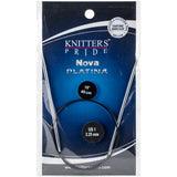 Knitter's Pride-Nova Platina Fixed Circular Needles 16"