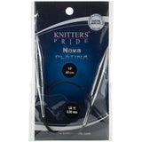Knitter's Pride-Nova Platina Fixed Circular Needles 16"