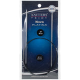 Knitter's Pride-Nova Platina Fixed Circular Needles 24"