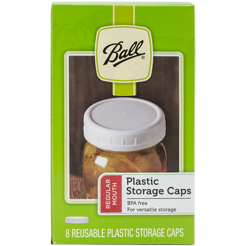 Ball(R) Plastic Storage Caps 8/Pkg