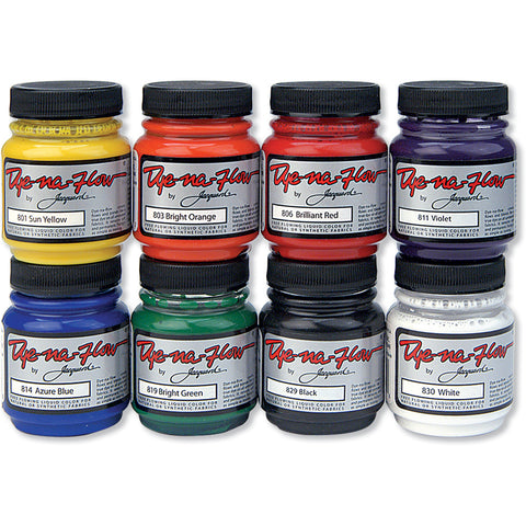 Jacquard Dye-Na-Flow Liquid Acrylic Color 2.25oz 8/Pkg
