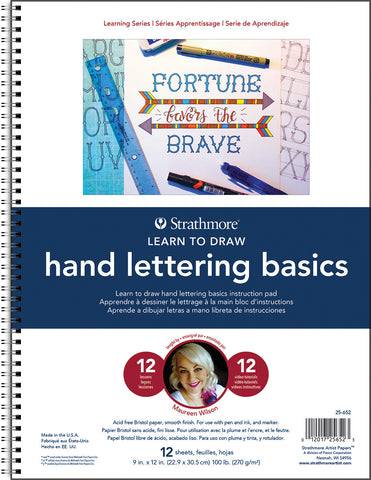 Strathmore Learning Series - Hand Lettering Basics