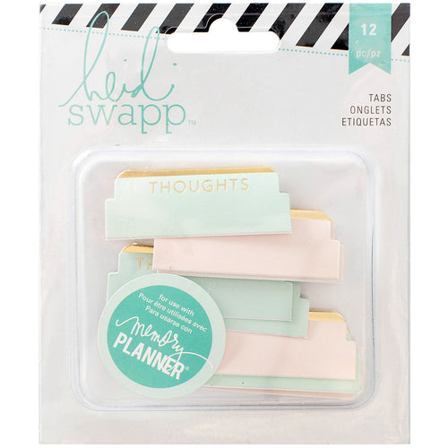 Heidi Swapp Memory Planner Tabs 12/Pkg