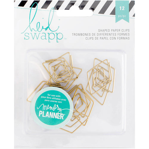 Heidi Swapp Memory Planner Paper Clips 12/Pkg