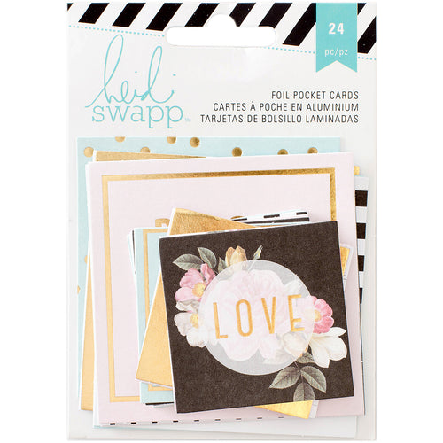 Heidi Swapp Memory Planner Pocket Cards 24/Pkg