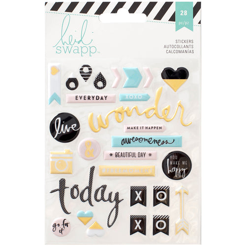 Heidi Swapp Memory Planner Puffy Stickers