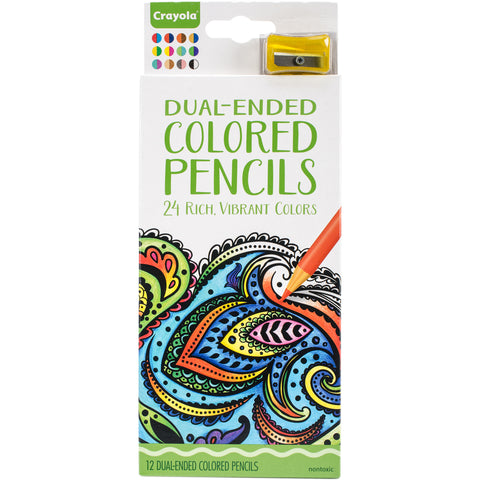 Crayola Dual Ended Pencil Set 12/Pkg