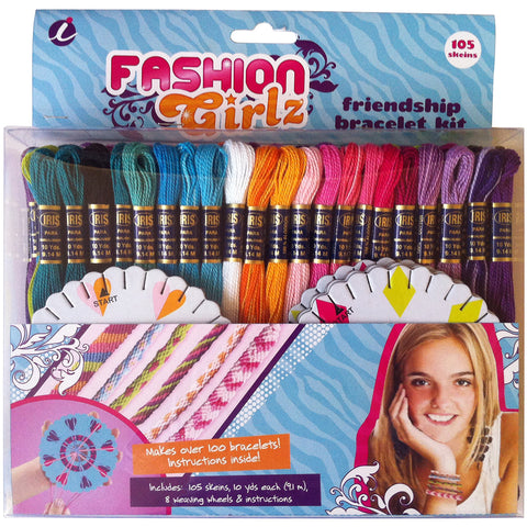 Iris Fashion Girlz Friendship Bracelet Thread Party Pack Kit