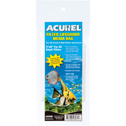 Acurel Filter Lifeguard Media Bag 3&quot;X8&quot;