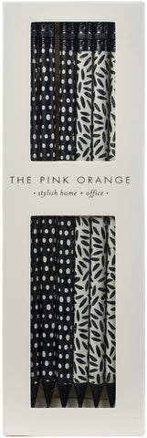 The Pink Orange Pencil Set In Gift Box 8/Pkg