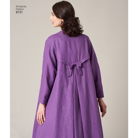 Simplicity Misses 1950S Vintage Dress & Lined Coat