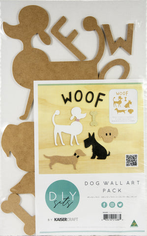 Kaisercraft Beyond The Page MDF Dog Wall Art