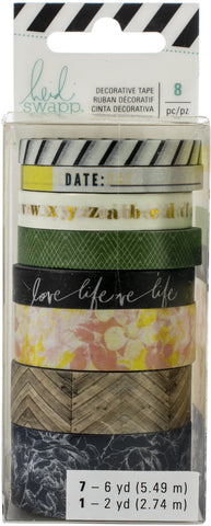 Heidi Swapp Emerson Lane Washi Tape Rolls 8/Pkg