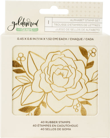 One Canoe Two Goldenrod Stamp Set 41/Pkg