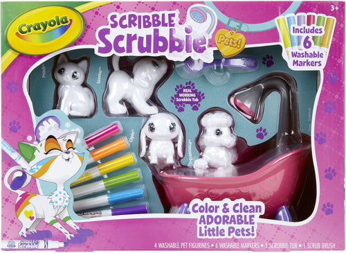 Crayola Scribble Scrubbie Tub Play Set 12/Pkg