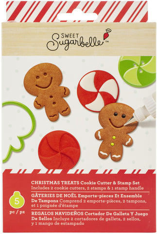 Sweet Sugarbelle Cookie Cutter & Stamp Set 5/Pkg