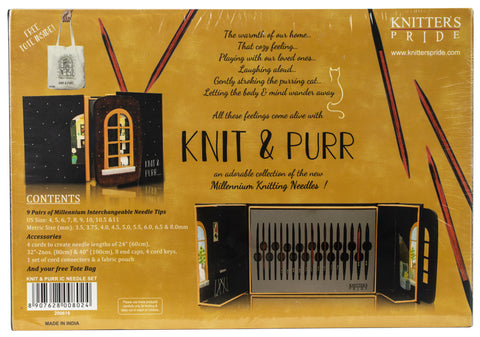 Knitter's Pride-Knit & Purr Interchangeable Needles Set