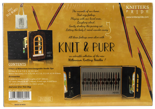 Knitter's Pride-Knit & Purr Interchangeable Needles Set