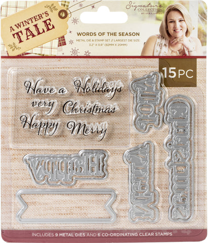Sara Davies Signature A Winter's Tale Die & Stamp Set