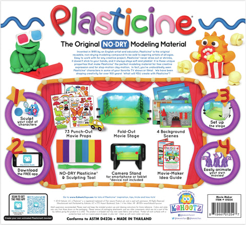 Plasticine Movie Maker Studio Kit