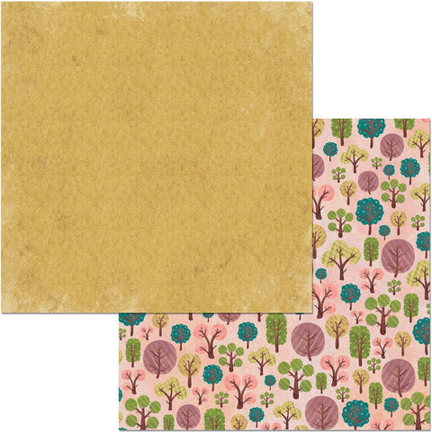 Floral Spice Double-Sided Cardstock 12"X12"