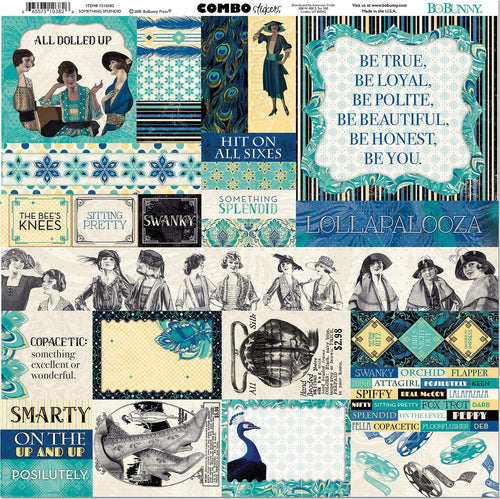 Something Splendid Combo Stickers 12"X12"