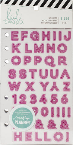 Heidi Swapp Memory Planner Sticker Book 1,556/Pkg