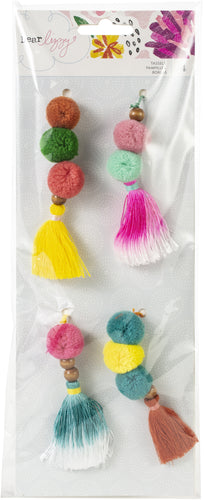 Dear Lizzy New Day Tassels 4/Pkg