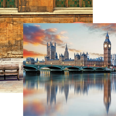 Great Britain Double-Sided Cardstock 12"X12"