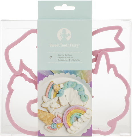 Sweet Tooth Fairy Born To Sparkle Cookie Cutters 4pcs