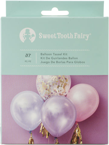 Sweet Tooth Fairy Born To Sparkle Balloon Tassel Kit 37pcs