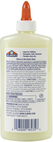 Elmer's Glow In The Dark Liquid Glue 9oz
