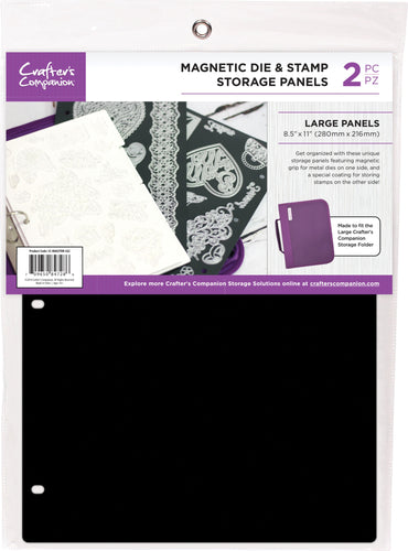 Crafter's Companion 8.5"X11" Magnetic Storage Panels 2/Pkg