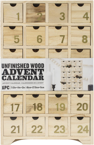 Wood Advent Calendar
