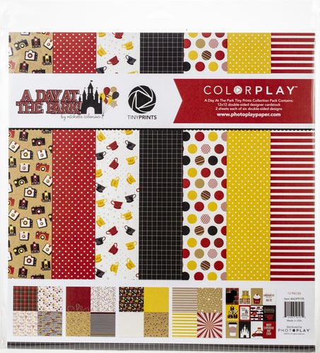 ColorPlay Tiny Prints Collection Pack 12&quot;X12&quot;